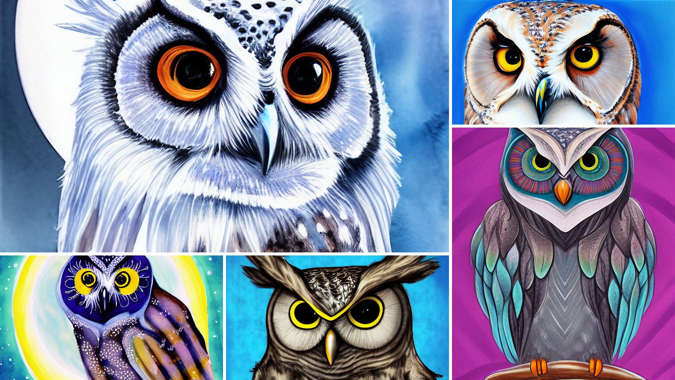 7 Amazing Owl Spirit Animal Art | DIANE ALKIER
